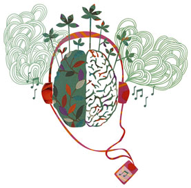 olga-olga illustration cerveau musique