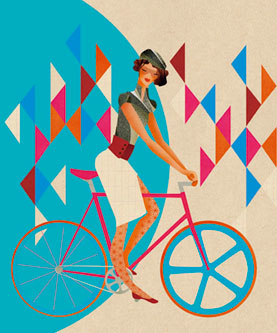 olga-olga illustration Pro Vélo