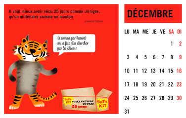 olga-olga illustrations calendrier courrier decembre